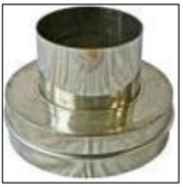 HELUZ Redukce komín/kouřovod - 180/xxx HRK3